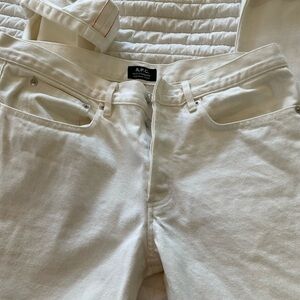 APC white selvedge denim 32x34